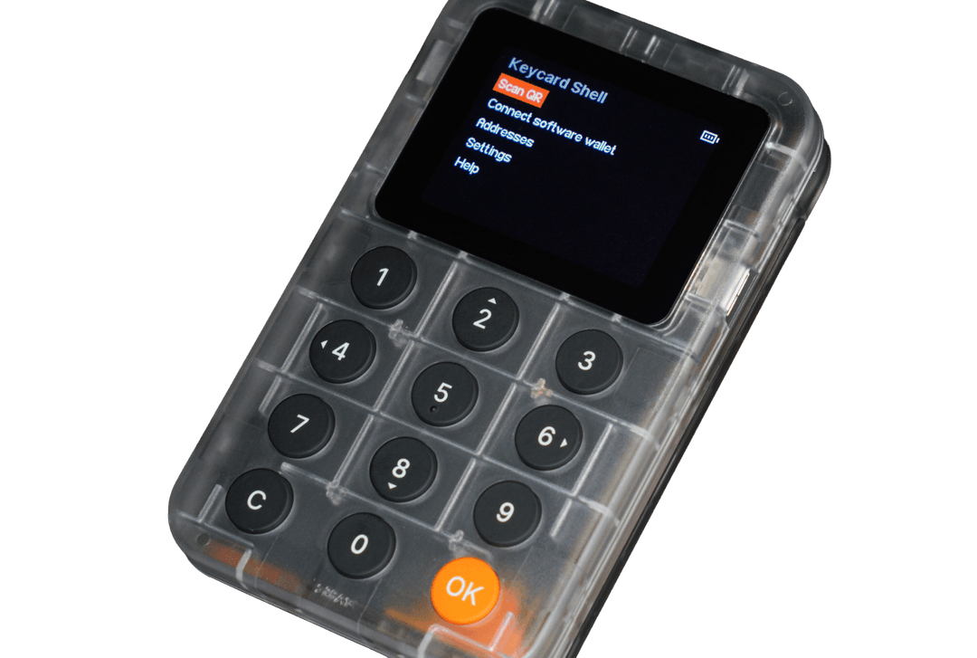 Keycard Shell Hardware Wallet