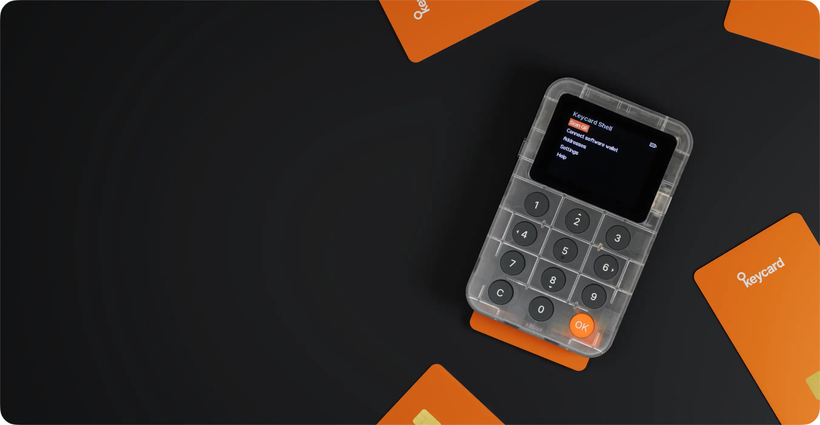 Keycard Shell background